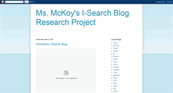 Desktop Screenshot of mckoyisearch.blogspot.com