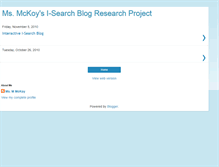 Tablet Screenshot of mckoyisearch.blogspot.com