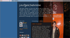 Desktop Screenshot of angelikas-laufgeschehnisse.blogspot.com