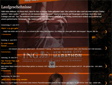 Tablet Screenshot of angelikas-laufgeschehnisse.blogspot.com