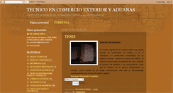 Desktop Screenshot of comextyaduanas.blogspot.com