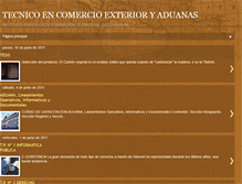 Tablet Screenshot of comextyaduanas.blogspot.com