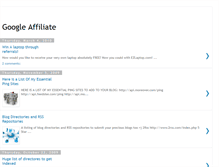 Tablet Screenshot of demarco-googleaffiliate.blogspot.com