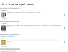 Tablet Screenshot of librosdecocinaygastronomia.blogspot.com