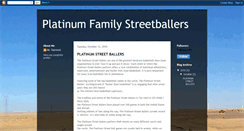 Desktop Screenshot of platinumfamilystreetballers.blogspot.com