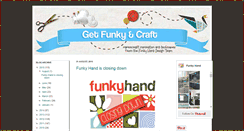 Desktop Screenshot of getfunkyandcraft.blogspot.com