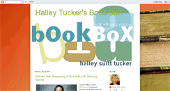 Desktop Screenshot of halleytuckersbookbox.blogspot.com