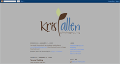 Desktop Screenshot of picsbykris.blogspot.com