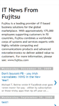 Mobile Screenshot of newsfromfujitsu.blogspot.com