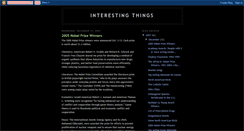 Desktop Screenshot of interesting-things-blog.blogspot.com