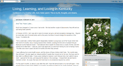 Desktop Screenshot of livinginkentucky.blogspot.com