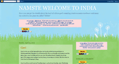 Desktop Screenshot of indiantouristsspot.blogspot.com