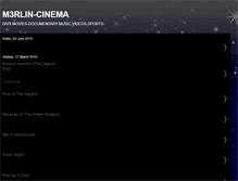 Tablet Screenshot of m3rlin-cinema.blogspot.com