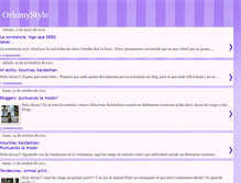 Tablet Screenshot of orlemystyle.blogspot.com