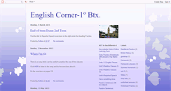 Desktop Screenshot of englishcorner-1btx.blogspot.com