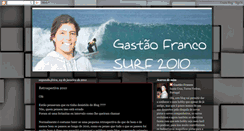 Desktop Screenshot of gastaofranco-surf2010.blogspot.com
