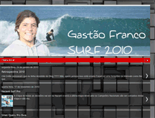 Tablet Screenshot of gastaofranco-surf2010.blogspot.com