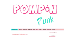 Desktop Screenshot of pomponpunk.blogspot.com