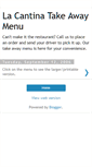 Mobile Screenshot of lacantinadelivery.blogspot.com