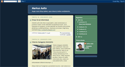 Desktop Screenshot of markusaalto.blogspot.com