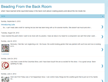 Tablet Screenshot of beadingfromthebackroom.blogspot.com