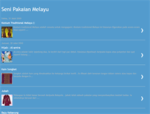 Tablet Screenshot of budayabajumelayu.blogspot.com