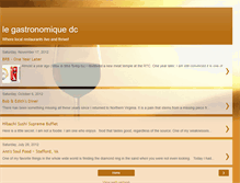 Tablet Screenshot of le-gastronomique-dc.blogspot.com