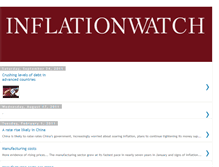 Tablet Screenshot of inflationwatch.blogspot.com