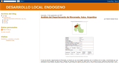 Desktop Screenshot of desarrollolocalendogeno.blogspot.com