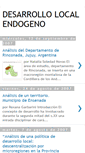 Mobile Screenshot of desarrollolocalendogeno.blogspot.com