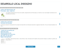 Tablet Screenshot of desarrollolocalendogeno.blogspot.com