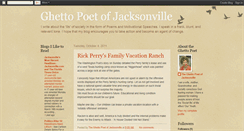 Desktop Screenshot of ghettopoetjacksonville.blogspot.com