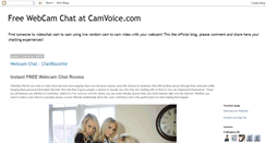 Desktop Screenshot of camvoice.blogspot.com