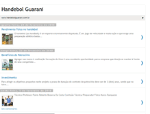 Tablet Screenshot of handebolguarani.blogspot.com