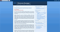 Desktop Screenshot of perencana-keuangan.blogspot.com