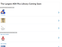 Tablet Screenshot of msn-pics.blogspot.com