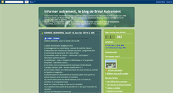 Desktop Screenshot of informerautrement.blogspot.com