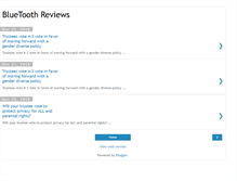 Tablet Screenshot of bluetooth-reviews.blogspot.com