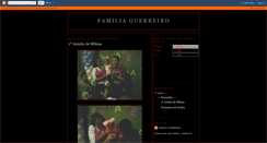 Desktop Screenshot of familiaguerreiro2010.blogspot.com