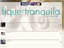 Tablet Screenshot of fiquetranquila.blogspot.com