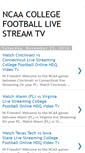 Mobile Screenshot of ncaa-college-football-live-tv.blogspot.com
