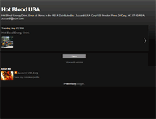 Tablet Screenshot of hotbloodusa.blogspot.com