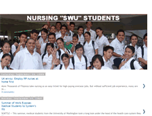 Tablet Screenshot of nursesswu.blogspot.com