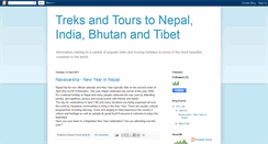 Desktop Screenshot of himalayantrekholidays.blogspot.com