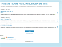 Tablet Screenshot of himalayantrekholidays.blogspot.com