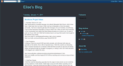 Desktop Screenshot of elisecearablog.blogspot.com