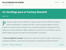 Tablet Screenshot of esquinadeafuera.blogspot.com