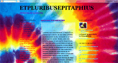 Desktop Screenshot of etpluribusepitaphius.blogspot.com