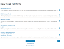 Tablet Screenshot of newtrendhairstyle.blogspot.com