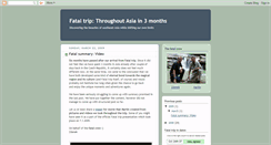 Desktop Screenshot of fatal-trip.blogspot.com